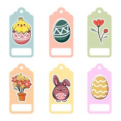 Collection Easter Gift Tags Set