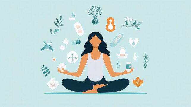 How to Natural Way to Balance Hormones 2 Hormone Balance-Bilder: Stock-Fotos & -Videos. | Adobe Stock