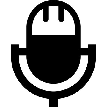 recommend clip art: microphone icon, audio recorder fill icon