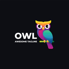 Owlco Gradient Colorful Logo