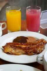 Indonesian culinary dish, captured on April 8, 2025. Rich in spices and tradition, made with fresh local ingredients that highlight the depth of Indonesian flavors