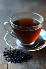 Fototapeta premium Black tea