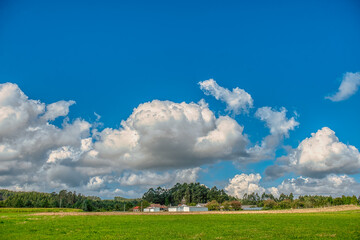 Obraz premium Monfero is a municipality in Spain in the province of La Coruña, autonomous community of Galicia. It belongs to the Eume region