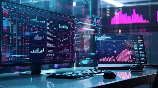 Immersive data analysis environment with dynamic financial graphs and statistical modeling - Powered by Adobe