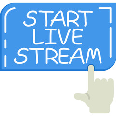 Start Live Stream Icon