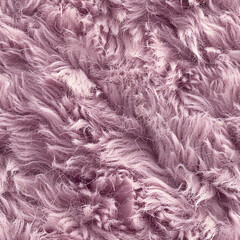 Obraz premium Highly Detailed Macro Texture of Soft Purple Fur Luxurious Fabric Background
