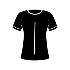 chemise icon, chemise silhouette vector illustration-simple silhouette illustration of chemise, perfect for chemise logos and icons