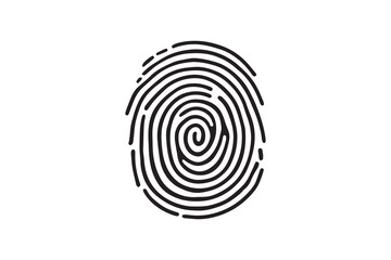 Fingerprint black line ar