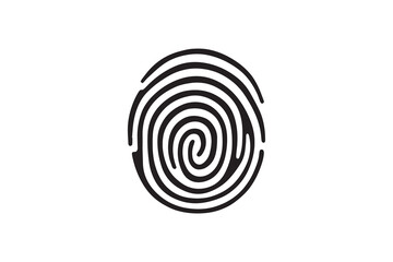 Fingerprint black line ar