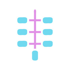 Graphical Abstract Structure in Soft Pastel Hues