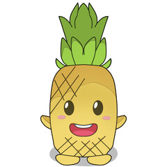 ood, fruit, illustration, vector, cartoon, set, icon, isolated, strawberry, fresh, pear, healthy, funny, orange, banana, character, background, apple, cute, design, face, cherry, flat, organic, lemon,