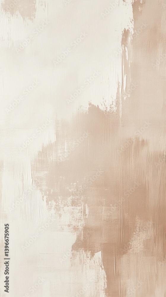 Aufkleber soft beige abstract texture background with detailed brush strokes and subtle warm tones for artisti