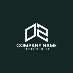 Modern Geometric Letter Logo Design