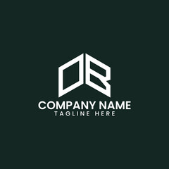 Modern Geometric Letter Logo Design