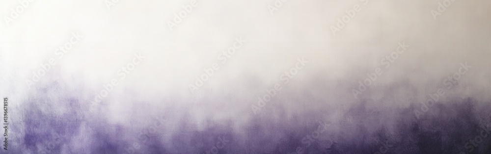 Leinwandbilder abstract muted lavender and gray mist gently fading into white, creating a soft and ethereal waterco