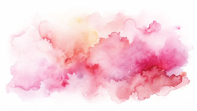 Elegant Pink Watercolor Flower Art for Creative Projects and Design Work
