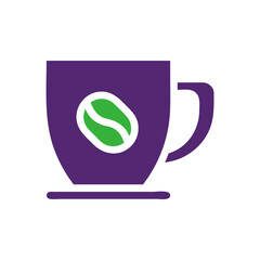 Coffee Cup Design Icon Illustration Vector