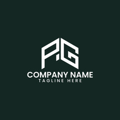 Modern Geometric Letter Logo Design