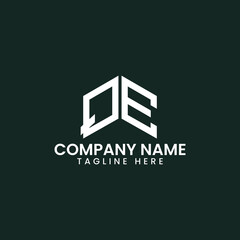 Modern Geometric Letter Logo Design