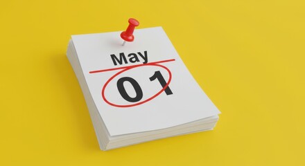May first calendar date reminder