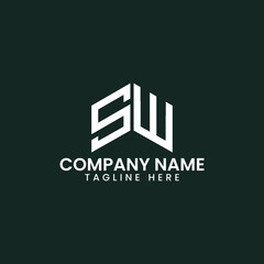 Modern Geometric Letter Logo Design