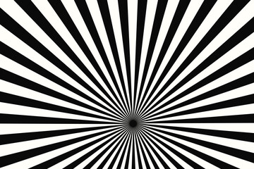 Black and white sunburst sun rays abstract background, Retro vintage spiral starburst radial pattern, stripes comic beam lines circus carnival, sunrise design transparent element