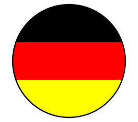 germany flag button