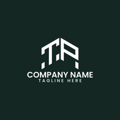 Modern Geometric Letter Logo Design