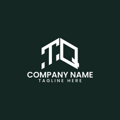 Naklejka premium Modern Geometric Letter Logo Design