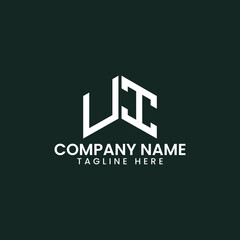Modern Geometric Letter Logo Design