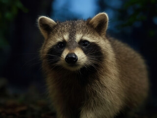 Fototapeta premium Wild Raccoon