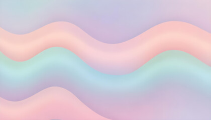 A smooth, flowing abstract design with soft pastel colors, perfect for modern digital art projects.