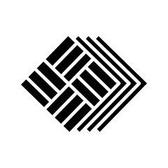 Tiles icon on white background