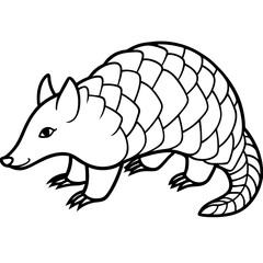 Minimalist line art illustration of a wild animal, perfect for modern decor, tattoo design, logos, or branding. This elegant black and white drawing features clean lines and abstract style, ideal for 