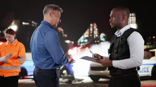 Dui Road Test. Sobriety Check Exam