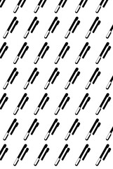 Black and white pattern background.