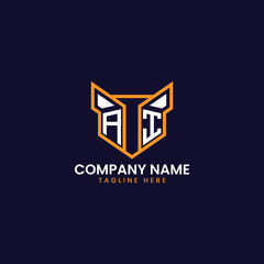 Tech-Inspired Geometric Logo Design