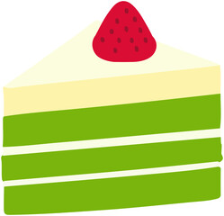 Matcha Cake Icon