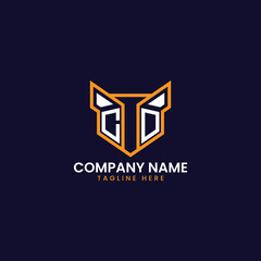 Tech-Inspired Geometric Logo Design