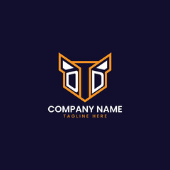 Tech-Inspired Geometric Logo Design