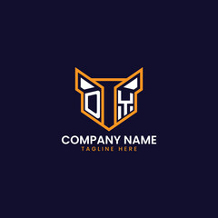 Tech-Inspired Geometric Logo Design