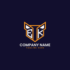 Tech-Inspired Geometric Logo Design