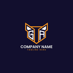 Tech-Inspired Geometric Logo Design