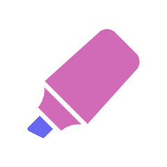 Stylized marker illustration conveying highlighting and underlining action