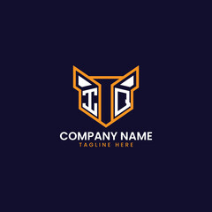 Tech-Inspired Geometric Logo Design