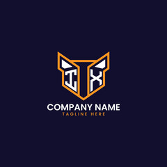 Tech-Inspired Geometric Logo Design