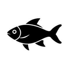 lemon tetra fish icon, lemon tetra fish silhouette vector illustration-simple silhouette illustration of lemon tetra fish, perfect for lemon tetra fish logos and icons