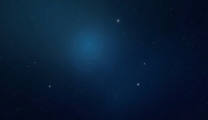 Obraz premium Dark Galactic Gradient with Cosmic Blue to Obsidian and Retro Sci-Fi Noise Texture