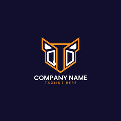 Tech-Inspired Geometric Logo Design