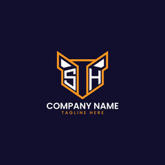 Tech-Inspired Geometric Logo Design